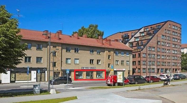 Nyrenoverad lokal med perfekt skyltläge – din drömbutik väntar på Landsvägen!